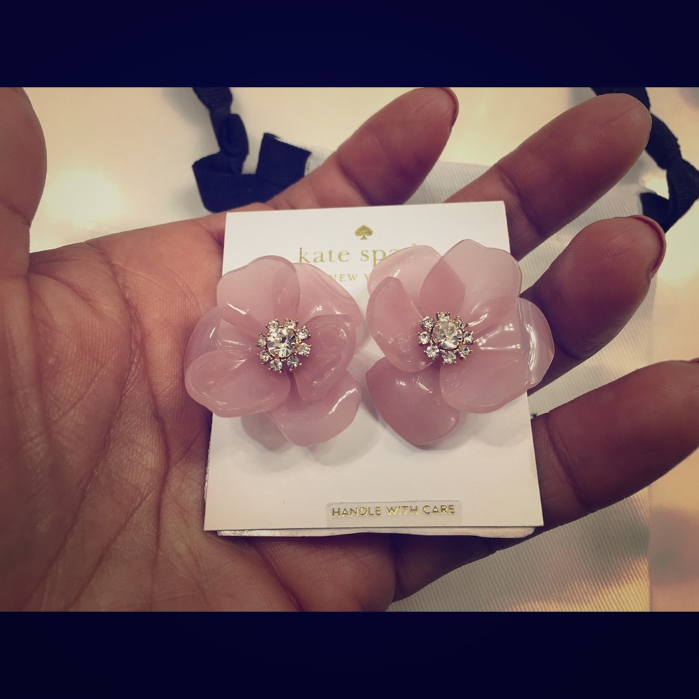Kate Spade flower earrings! - Picture 6 of 7